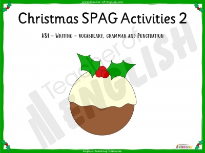 Christmas SPAG Activities 2 - KS1 Teaching Resources